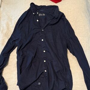 Rye Midnight Blue Casual Shirt